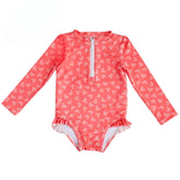 Mama Yoyo Önden Fermuarlı Alttan Çıtçıtlı Octo Love Desenli Mayo